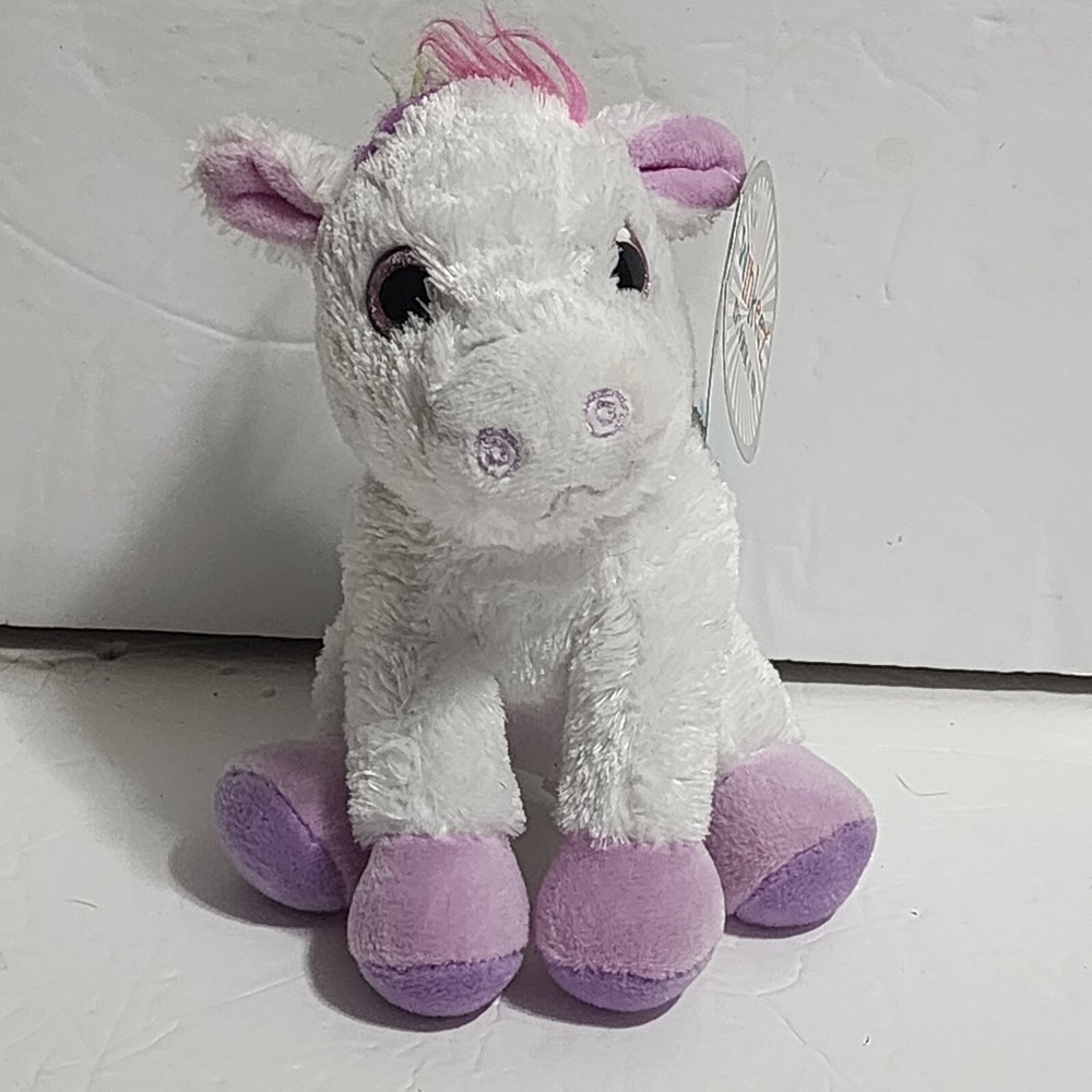 Winkeez Hayden the Horse Rainbow Tail & Mane Plush MVP Brands 2016 6" New